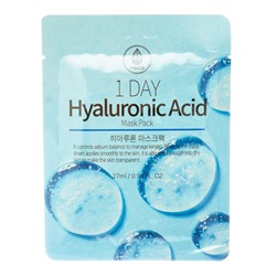MEDB 1 Day Hyaluronic Acid Mask Pack Тканевая маска для лица с гиалуроновой кислотой 27мл