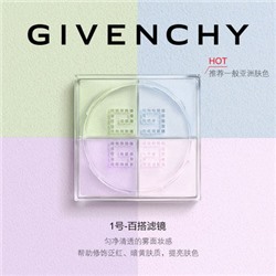 Givenchy четырехцветная рассыпчатая пудра