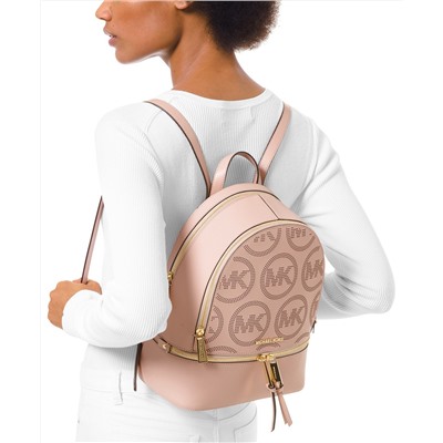 MICHAEL Michael Kors Rhea Zip Small Leather Backpack