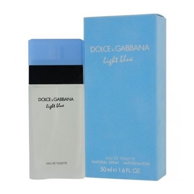 DOLCE & GABBANA LIGHT BLUE edt (w) 50ml