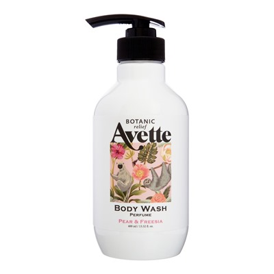 TONYMOLY AVETTE PEAR &amp; FREESIA PERFUME BODY WASH Парфюмированный гель для душа c ароматом груши и цветка фрезии 400мл