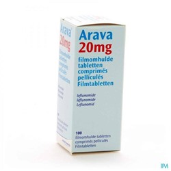 ARAVA 20 mg 30 film tablet (аналог Арава )