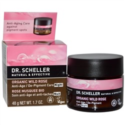Dr. Scheller, Organic Wild Rose Anti-aging De-pigment Night Care, 1.8 oz. (50 ml)