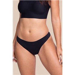 Tanga menstrual negro – Absorción ligera