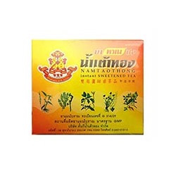 Травяной лечебный чай без сахара Namtaothong 5 пакетиков / Namtaothong Instant Sweetened Herbal Tea 5 sachets