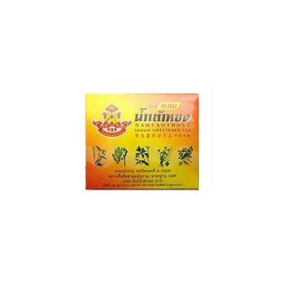 Травяной лечебный чай без сахара Namtaothong 5 пакетиков / Namtaothong Instant Sweetened Herbal Tea 5 sachets