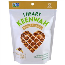 I Heart Keenwah, Кластеры киноа, арахисовое масло и какао, 113,4 г (4 унции)