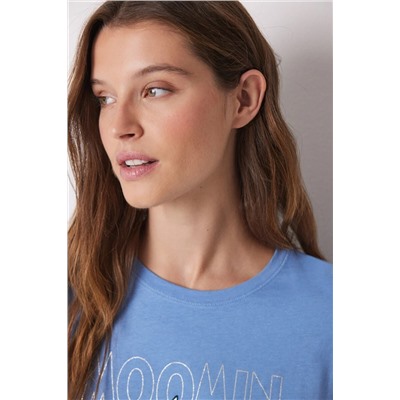 Women'secret Pijama largo 100% algodón Moomin