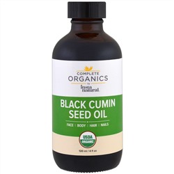InstaNatural, Complete Organic, Black Cumin Seed Oil, 4 fl oz (120 ml)