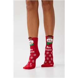 Katia & Bony Unisex Yılbaşı Soket Çorap Kırmızı 22201G1283