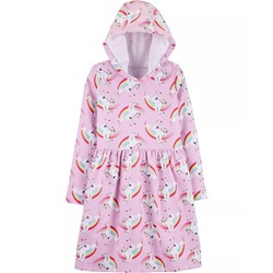 Hooded French Terry Dress