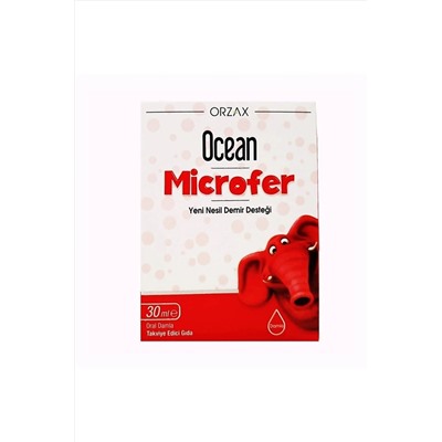 Ocean Microfer Damla 30 ml Oral Demir Takviyesi