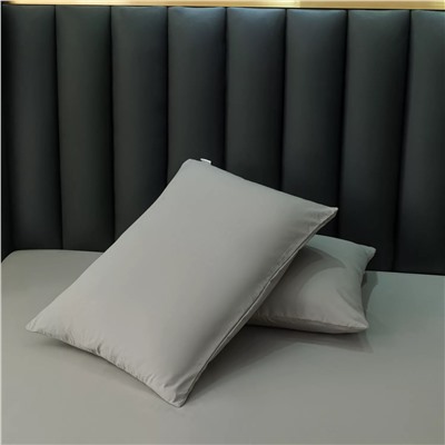 Комплект постельного белья Однотонный Сатин на резинке CSR055