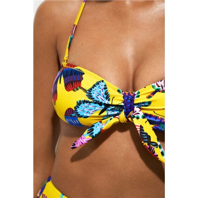 Top bikini nudo mariposas