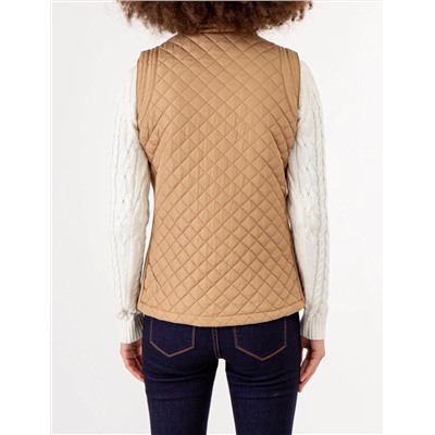 SIDE KNIT QUILTED VEST