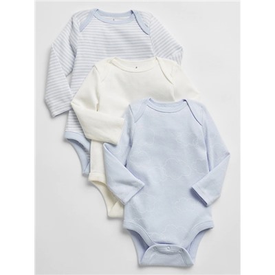 Baby Print Bodysuit (3-Pack)