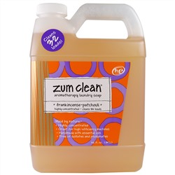 Indigo Wild, Zum Clean, ароматерапевтическое мыло для стирки, ладан и пачули, 32 жид. Унции