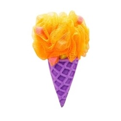 DOLCE MILK
      
      Мочалка «Мороженое» фиолетовая/оранжевая