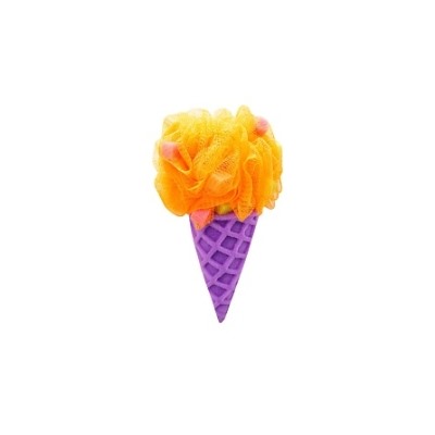 DOLCE MILK
      
      Мочалка «Мороженое» фиолетовая/оранжевая