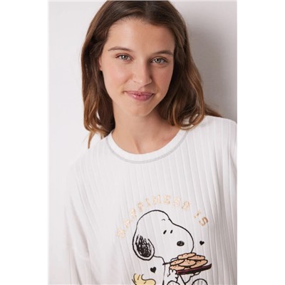 Pijama largo súper soft Snoopy