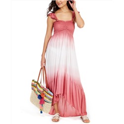 Raviya Ombre High-Low Cover-Up Dress