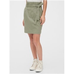 Paperbag Mini Skirt in TENCEL™