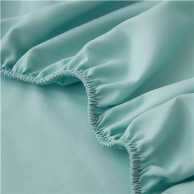 Комплект постельного белья Однотонный Сатин на резинке CSR034