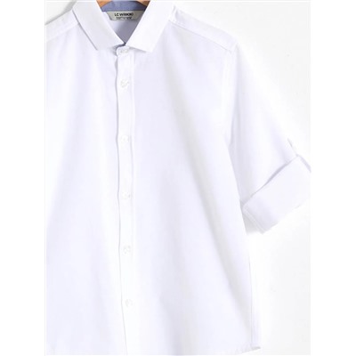 Erkek Çocuk Uzun Kollu Oxford Gömlek, LCW Kids                                            
                                            Erkek Çocuk Uzun Kollu Oxford Gömlek