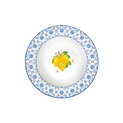 Тарелка суповая Positano, 21,5 см, 60339