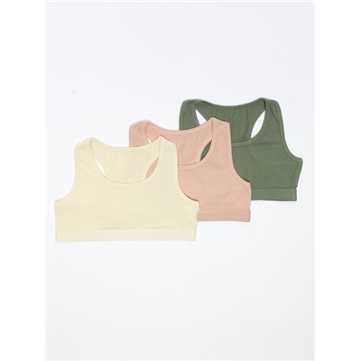 PACK OF 3 SEAMLESS TOPS