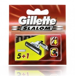Gillette SLALOM (5шт) RusPack orig
