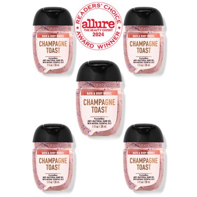 Champagne Toast PocketBac Hand Sanitizers, 5-Pack