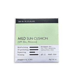 [DERMA FACTORY] Кушон для лица солнцезащитный МЯГКИЙ Inorganic Mild Sun Cusion SPF50 PA++++, 28 мл