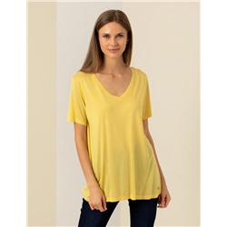 Neon Sarı Regular Fit Tişört