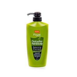 Питательный детокс-шампунь Pixxel Detoxifier Balancing для блеска и свежести волос от Lolane 500 мл / Lolane Pixxel Detoxifier Hair & Scalp Balancing Shampoo 500 ml