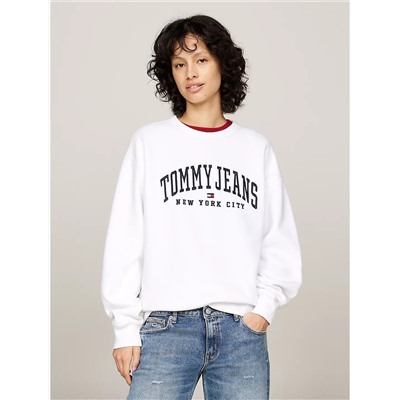 Tommy Jeans Embroidered Classic Tommy Logo Sweatshirt