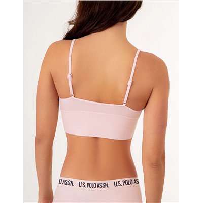 3PK TRIANGLE LONG LINE BRALETTES WITH REMOVEABLE PADS