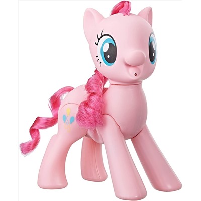 My Little Pony Toy Oh My Giggles Pinkie Pie -- 8" Interactive Toy with Sounds & Movement, Kids Ages 3 Years Old & Up