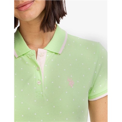 DOT PRINT POLO SHIRT