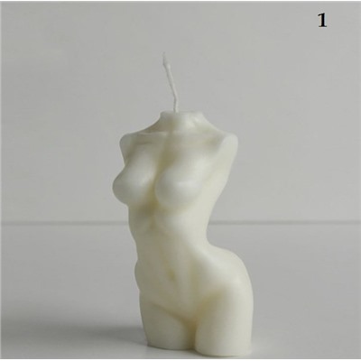 Свеча фигурная, интерьерная "Женское тело №1"