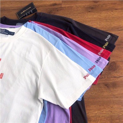 Унисекс футболка Polo Ralph Laure*n 👕  Реплика 1:1