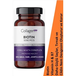 Collagen Forte Platinum Premium Biotin 5000mcg Collagen Complex 1500mg X 60 Tablet 8682340346318