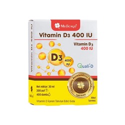 Medicago - Vitamin D3 Spray Укрепление костей, здоровый иммунитет, витамин D3 - 400 МЕ, спрей, 30 мл