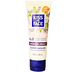 Kiss My Face, Увлажнение после бритья, лаванда ши, 100 мл (3,4 жидких унций)