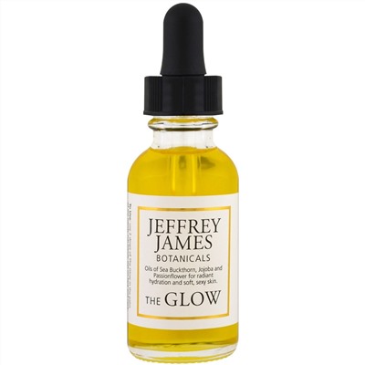 Jeffrey James Botanicals, Сияние Максимальное восстановление влаги, 1,0 унция (29 мл)