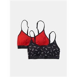 Microfiber Bra with Removable Cookies