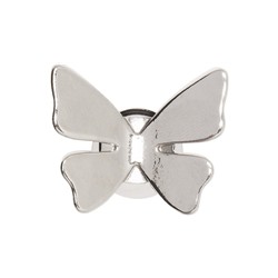 3-D Butterfly Silver