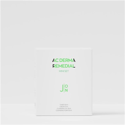 [J:ON] AC DERMA REMEDIAL MINI SET Набор миниатюр для ухода за кожей СТОП-АКНЕ, 55 мл/10 мл/30 мл*2 шт