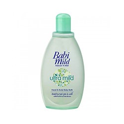 Детское средство для купания "с ног до головы" Ultra mild от Babi Mild  200 мл / Babi Mild Ultra mild baby bath 200 ml