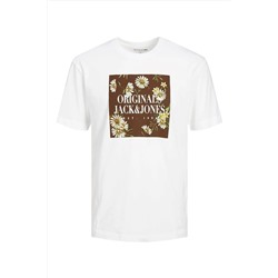 Jack & Jones Jack&jones Beyaz Erkek T-shirt 12228775